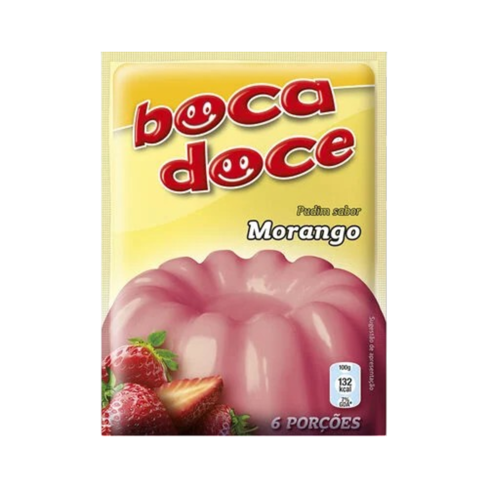 Strawberry Pudding 22g - Boca Doce