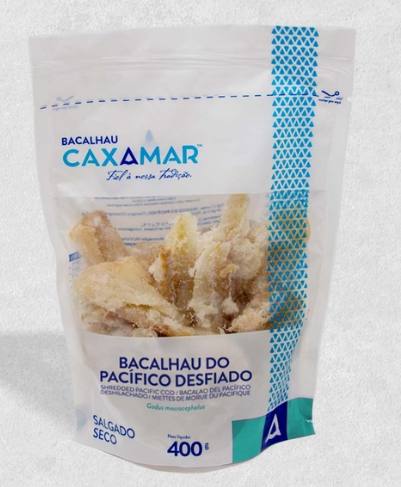 Bacalhau Desfiado Saco 400gr - Caixamar