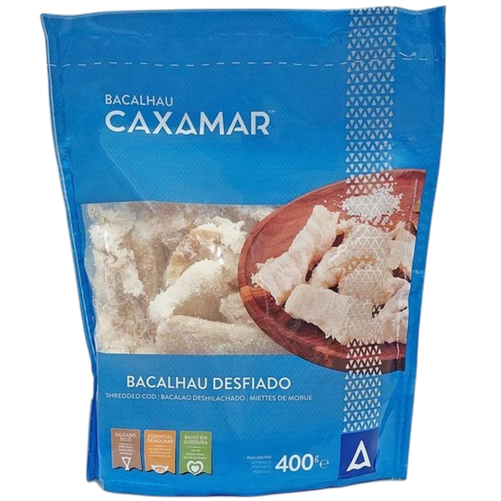 Bacalao Desmigado del Pacífico 400g - Macrofrio