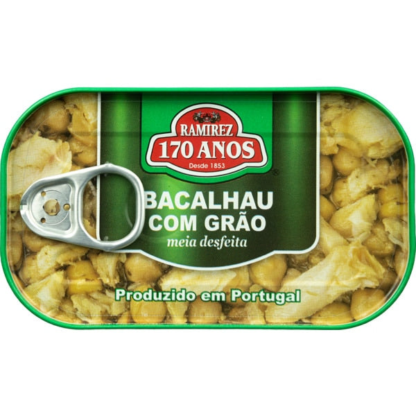 Cod with Chickpeas 120g - Ramirez