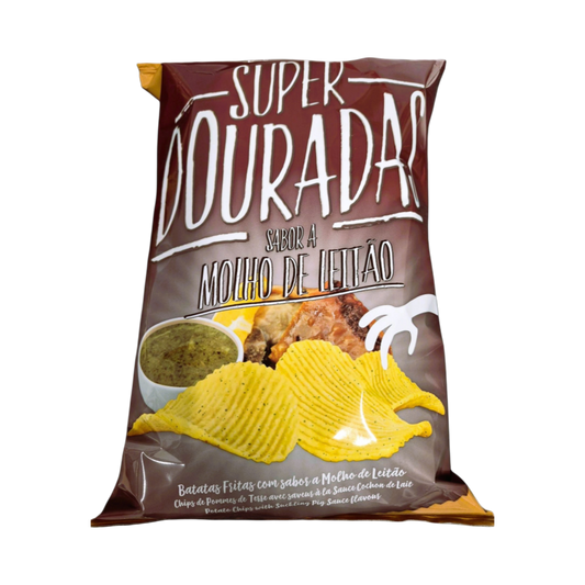 Roast Pork Sauce Crisps 150g - Super Dourada