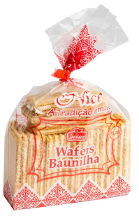 Bolacha Wafer Baunilha Dailidoce 400 Gr.