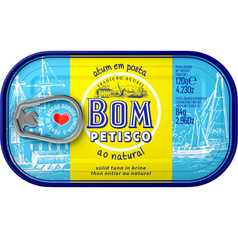 Tuna Steak in Brine 120g - Bom Petisco