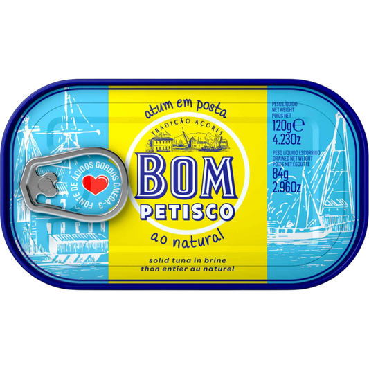 Tuna Steak in Brine 120g - Bom Petisco