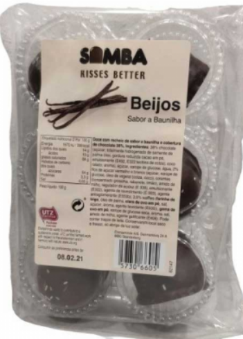 Bombocas Samba Baunilha 100gr