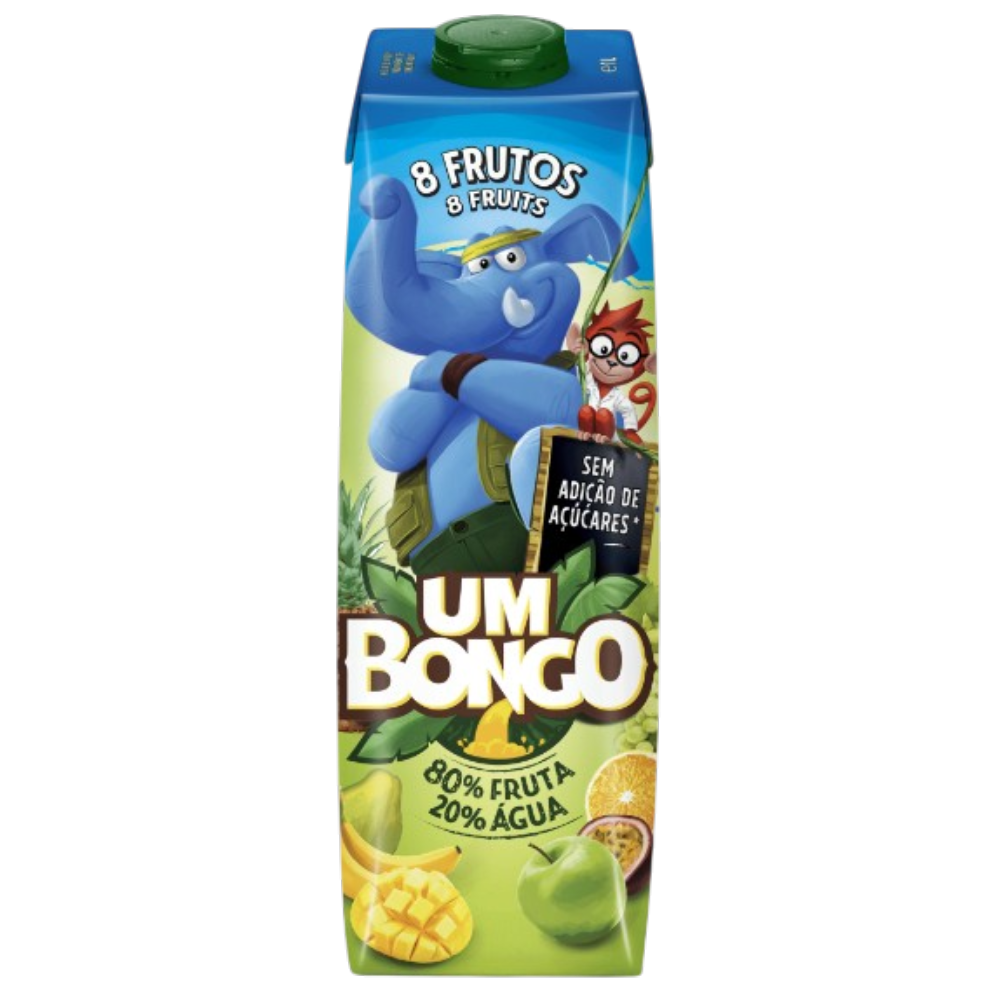 Néctar Um Bongo 8 Frutos 1L
