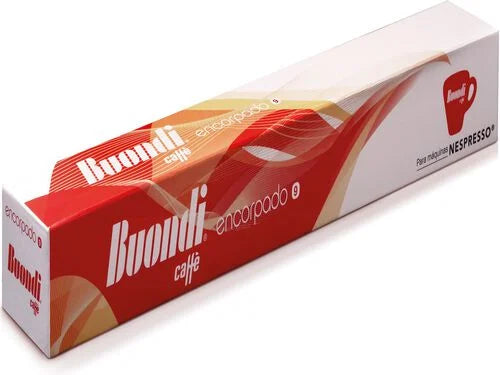 Café Buondi Encorpado 10un - Cápsula Nespresso