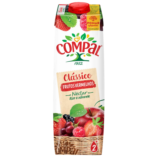 Compal Clásico Frutos Rojos 1L