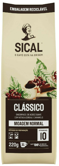 Café Moído Clássico Int 10 220gr