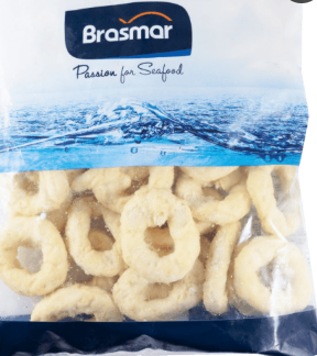 Calamares de pota A Romana 800gr - Brasmar