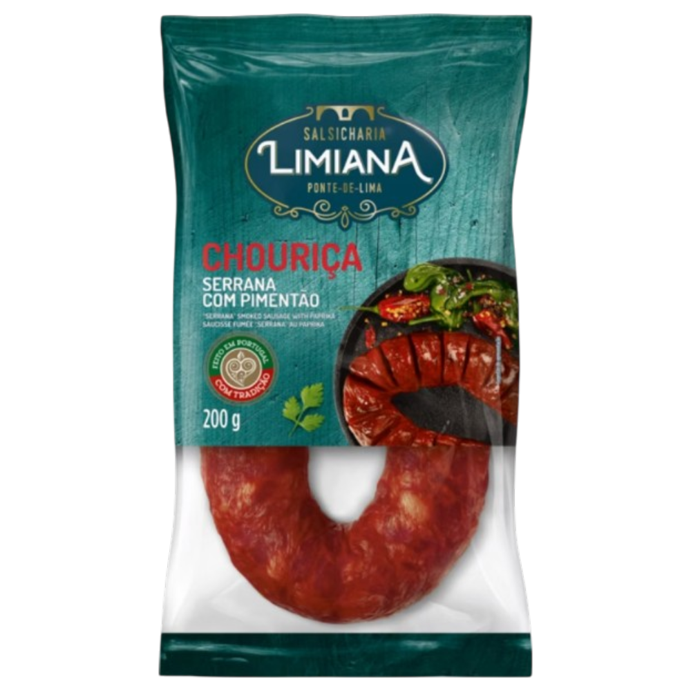 Chorizo Serrana con Pimentón 200gr - Limiana