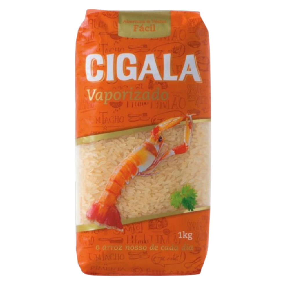 Arroz Vaporizado 1kg - Cigala