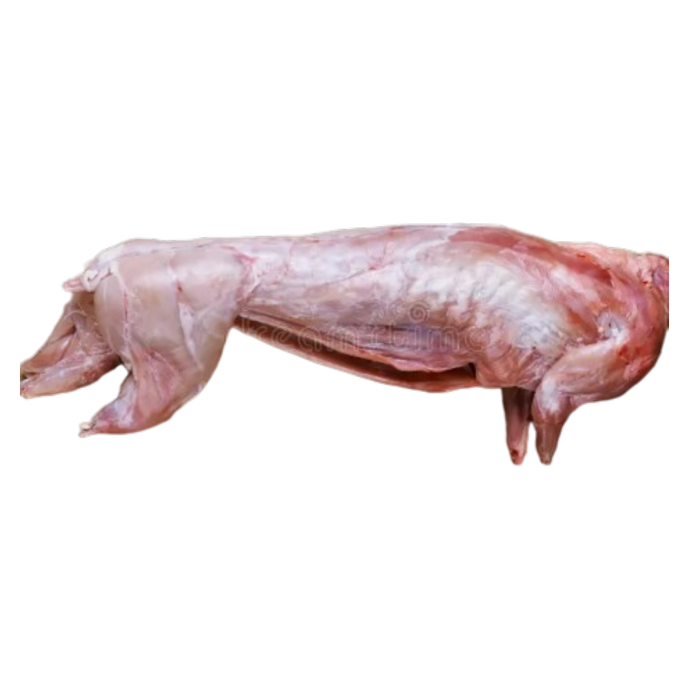 Whole Frozen Rabbit 1.2kg Approx.