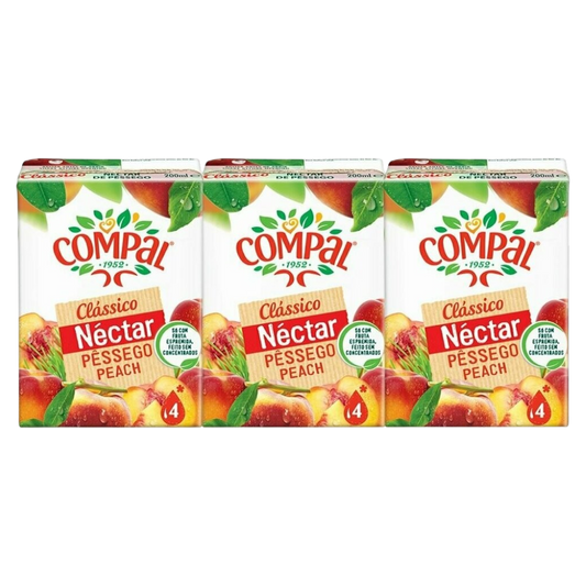 Compal Classic Peach 3x200ml