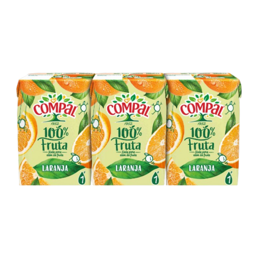Compal Naranja 100% 3x200ml