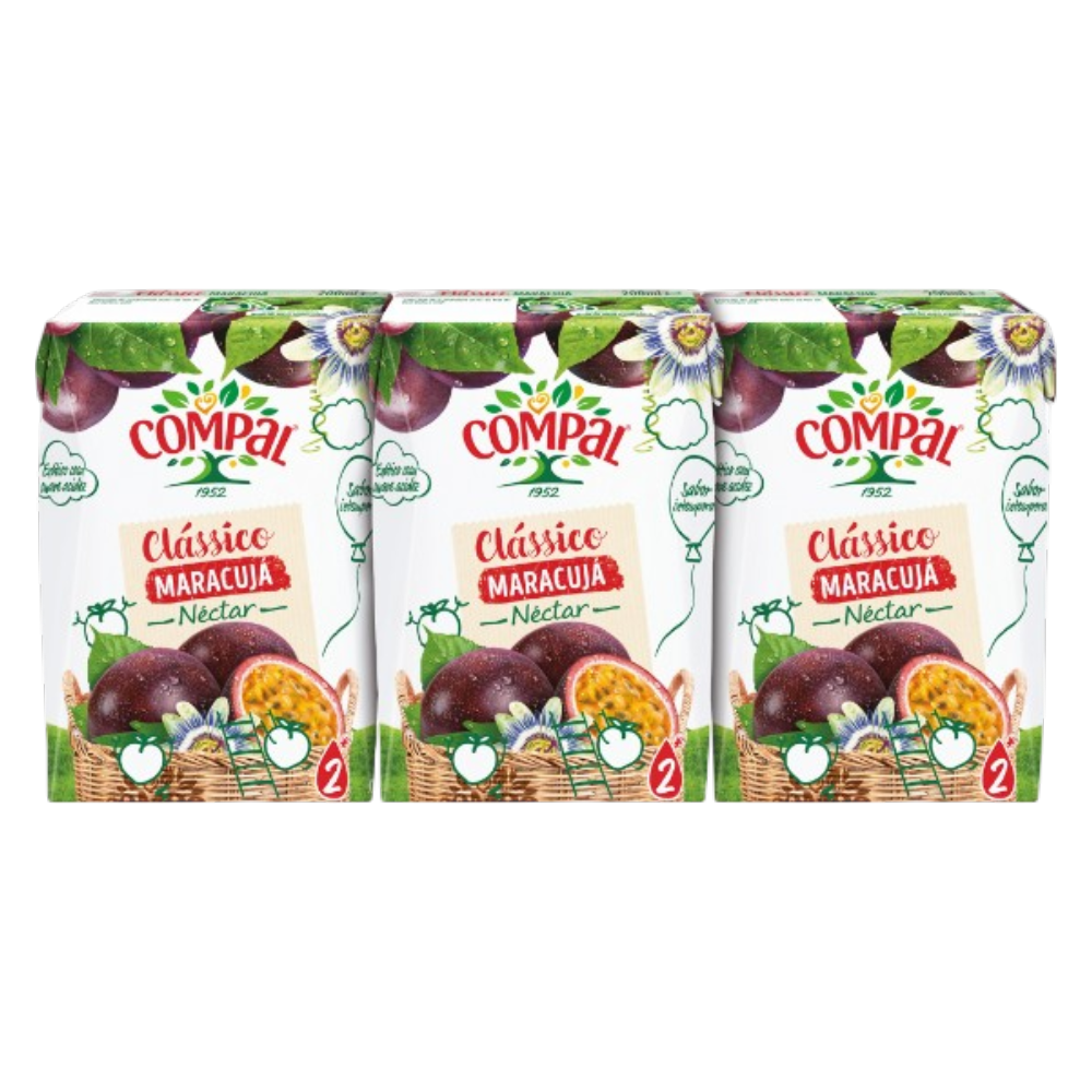 Compal Maracuyá 3x200ml