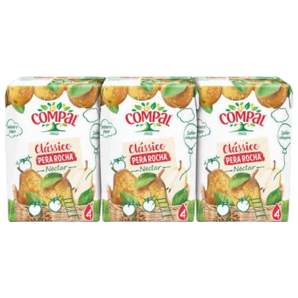 Compal Classic Rocha Pear 3x200ml