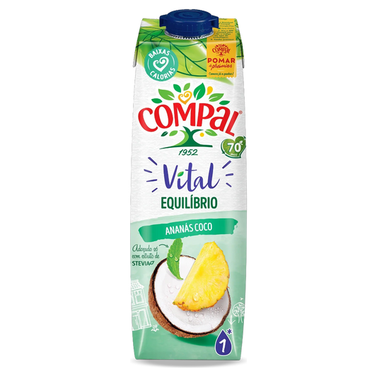 Compal Vital Pineapple / Coconut 1Lt