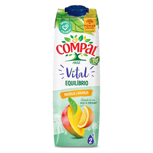 Compal Vital Mango/Orange 1lt