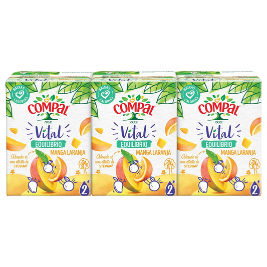 Compal Vital Mango and Orange 3x200ml