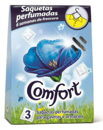 Saquetas Perfumadas 3 Uni - Confort