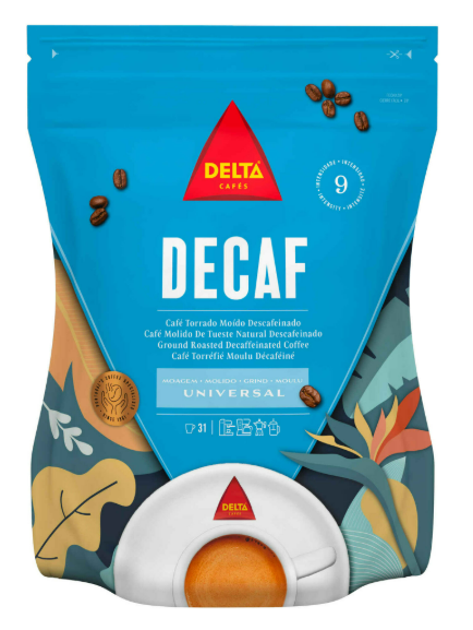 Café Moído Torrado Descafeinado Universal Int 9 Delta