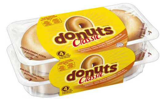 donuts glacé 4un 200g