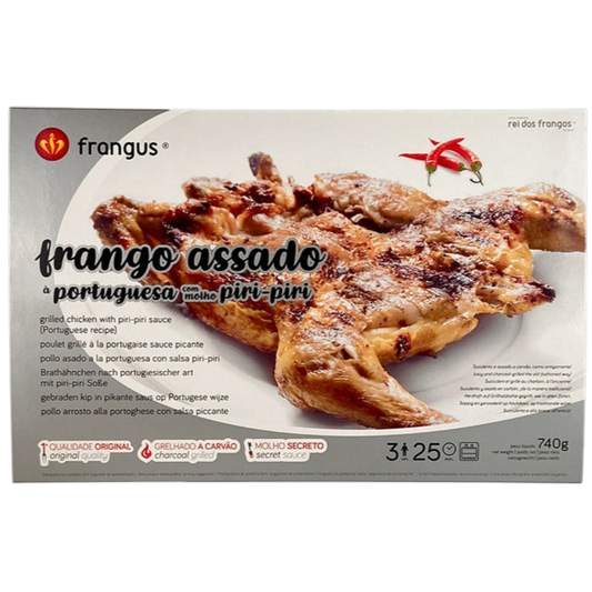 Frango Assado com Molho de Piri-Piri 740g - Frangus