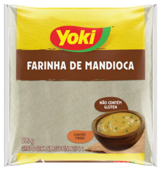 Farinha de Mandioca Tradicional Yoki 500gr.