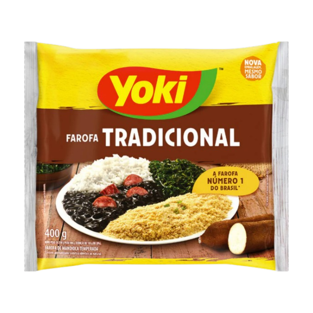 Traditional Cassava Farofa 400g - Yoki