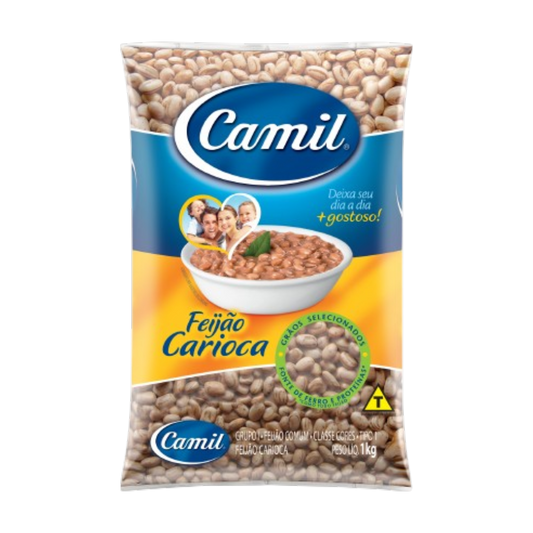 Carioca Beans Dried 1kg - Camil