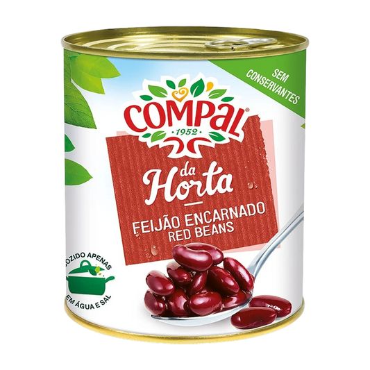 Frijol rojo cocido 845g - Compal
