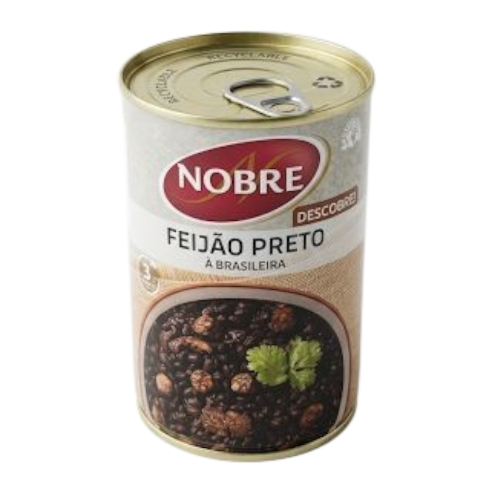 Frijoles Negros "A la Brasileña" 420g - Nobre