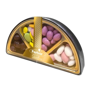 Almonds & Dragees Meia Lua 180g - Ferbar