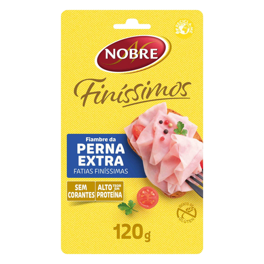 Extra Leg Ham Sliced 120g - Nobre