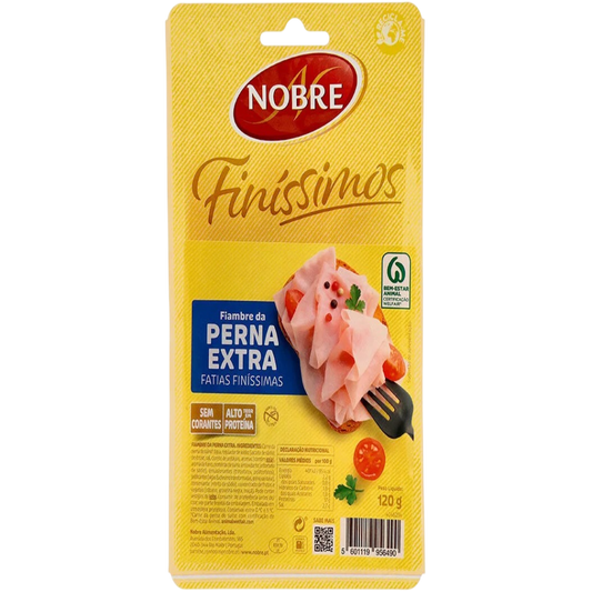 Jamón Cocido Extra Loncheado 120g - Nobre