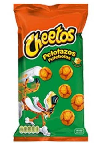 Aperitivo Cheetos Futebolas 130gr