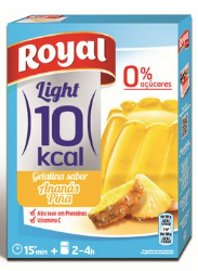 Gelatina em Pó Ananás 10K 31gr - Royal
