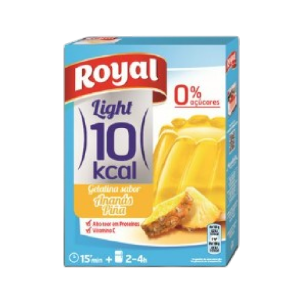 Gelatina Royal 10 Kcal Ananás 31g
