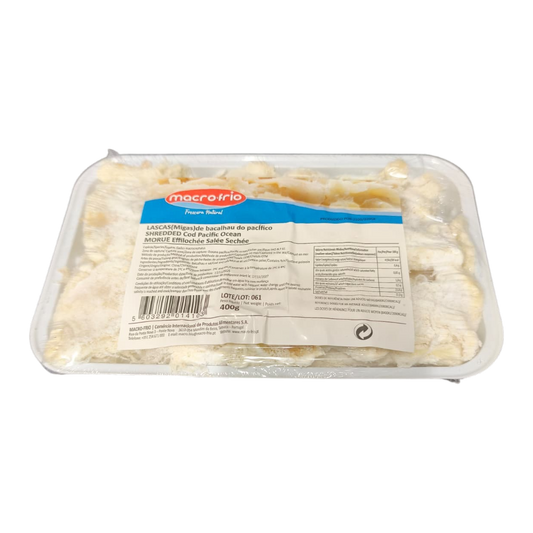 Bacalao desmenuzado del Pacífico 400g