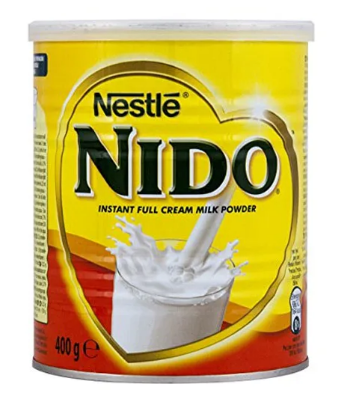 Leite em Po NIDO 400gr.