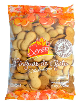 Línguas De Gato Serial 200gr