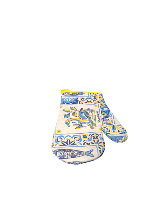 Manopla de horno (Diseño Azulejo Portugués)