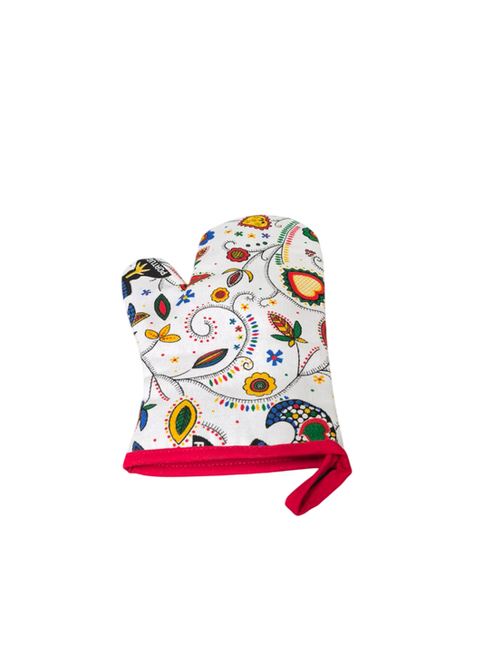 Manopla de horno (Tema Gallo de Barcelos)