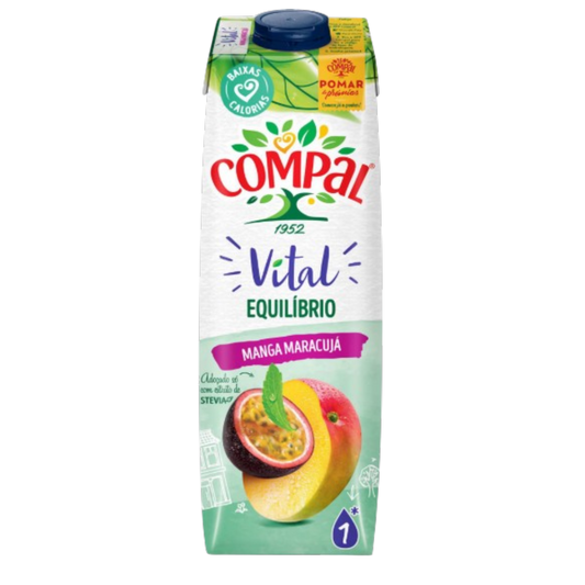 Néctar Mango y Maracuyá Compal Vital Equilibrio 1L
