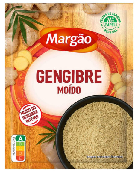 Gengibre Moido 22gr - Margão