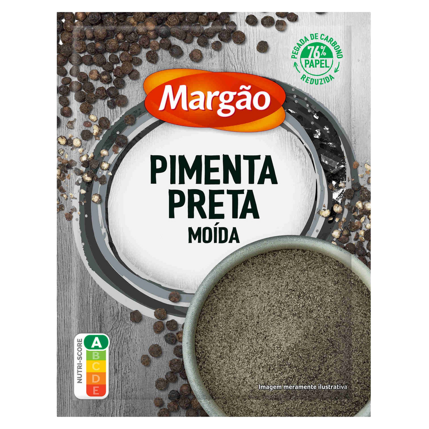 Pimenta Preta Moída 35g - Margão