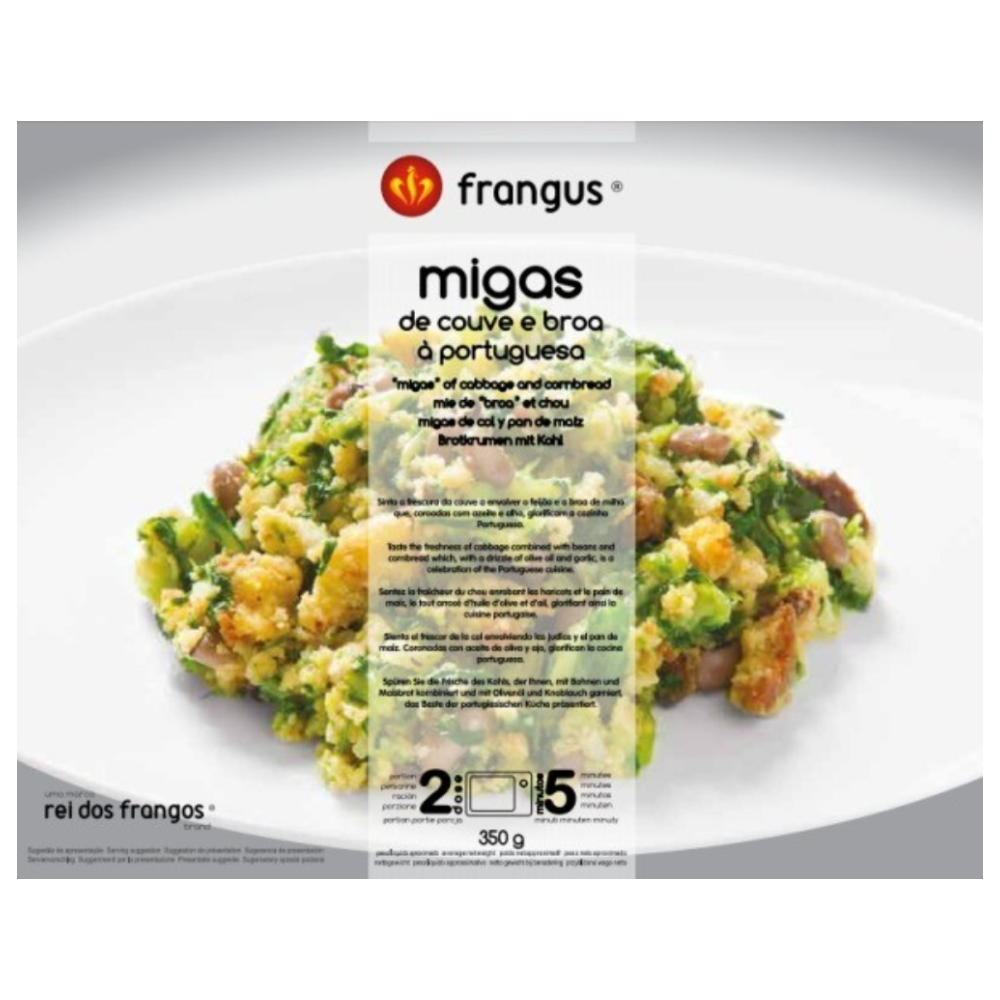 Migas de Couve e Broa 350g - Frangus
