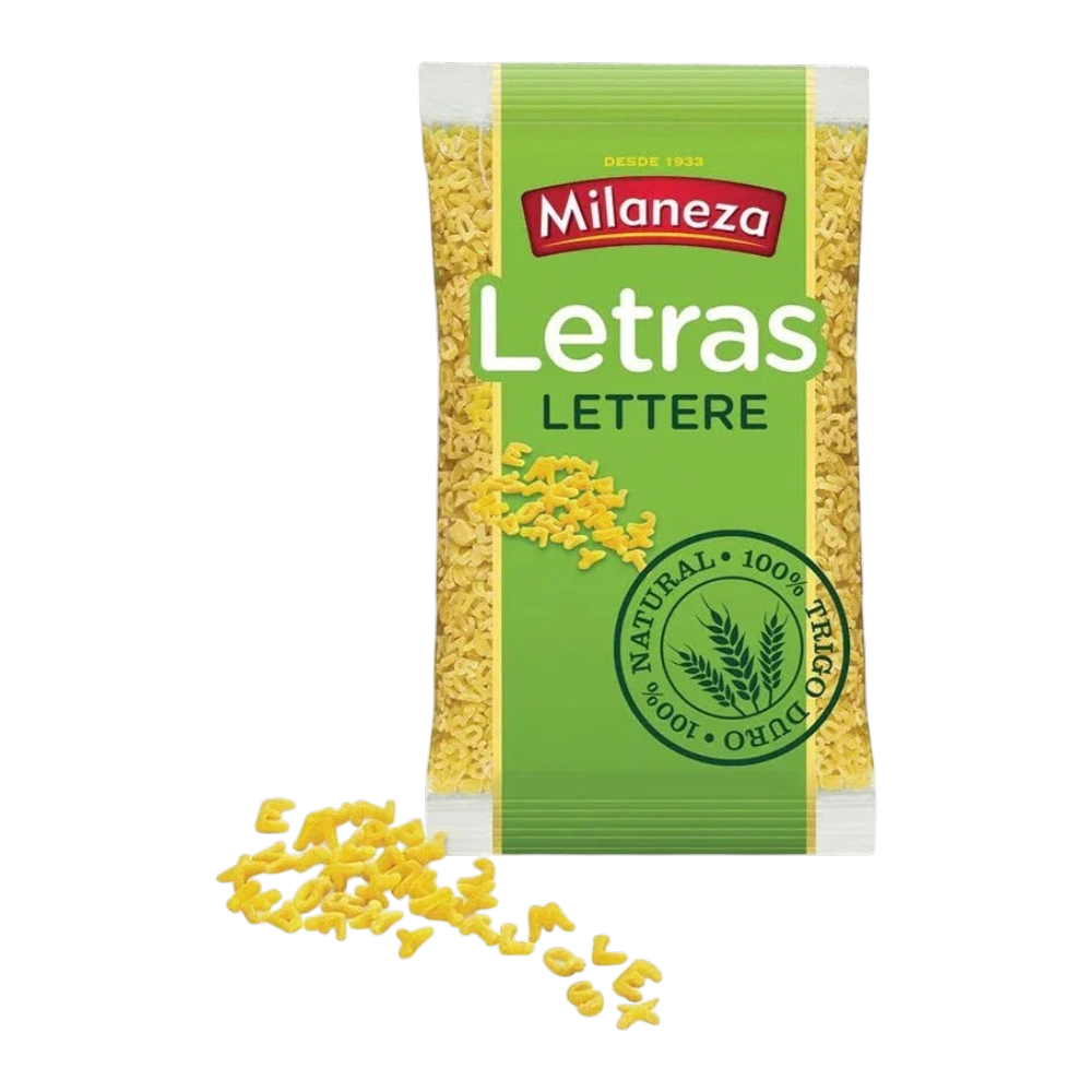 Pasta Alphabets 250g - Milaneza