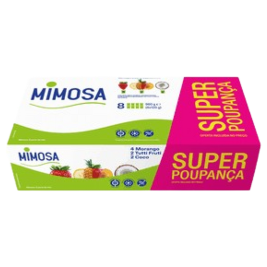 Iogurte Aroma Pack Económico 8x120g - Mimosa